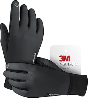 Amazon Deal Alert: Winter Gloves Men Women Made with 3M Thinsulate, Lightweight Thermal Warm Gloves for Cold Weather with Touch Screen Fingers, Water Resistant Running Gloves for Cycling, Hiking, Driving